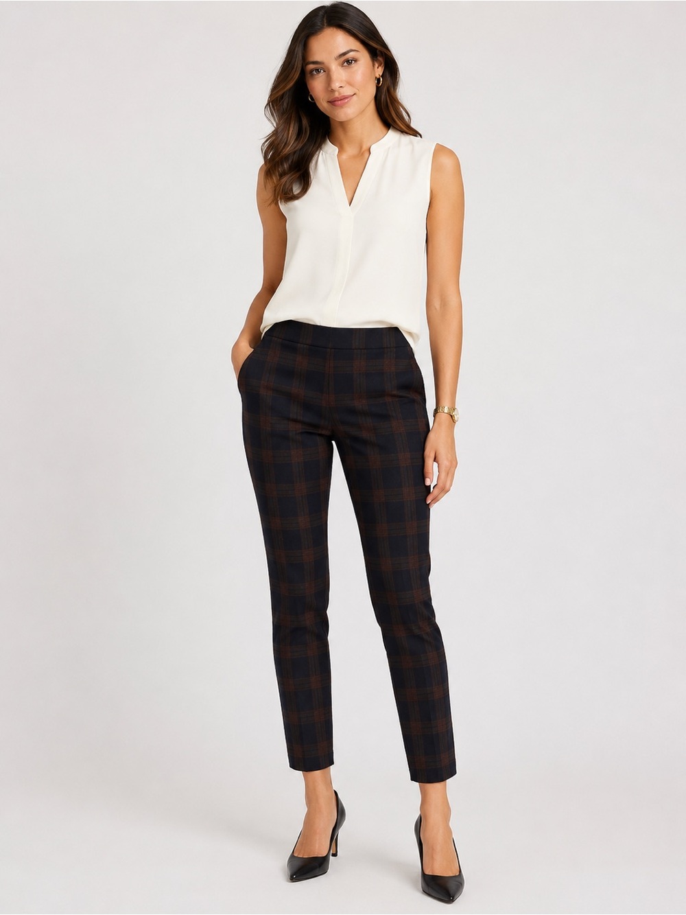 Nine West pull on pants size S